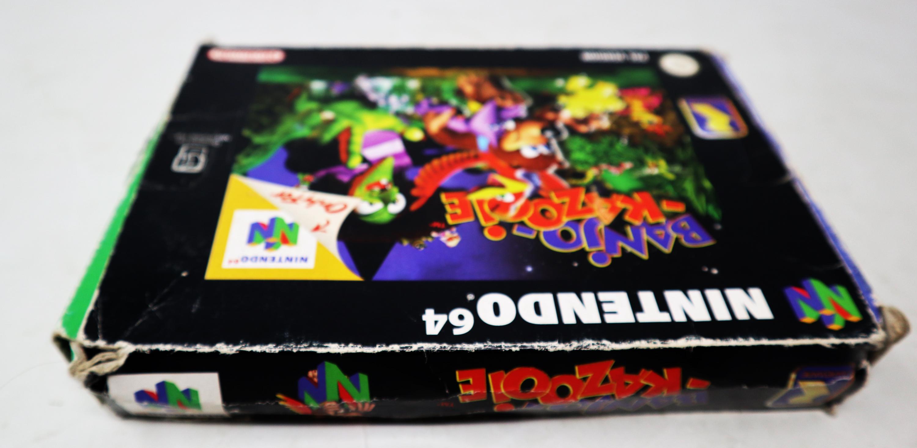 Vintage 1998 90s Nintendo 64 N64 Banjo Kazooie Cartridge Video