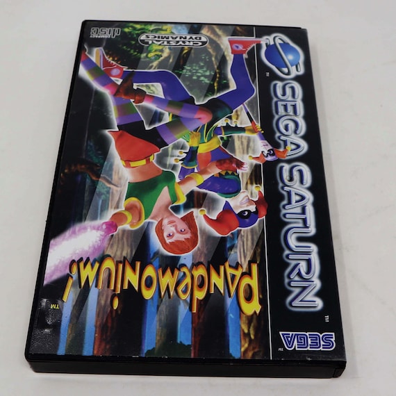 Vintage 1997 90s Sega Saturn Crystal Dynamics Pandemonium! Video