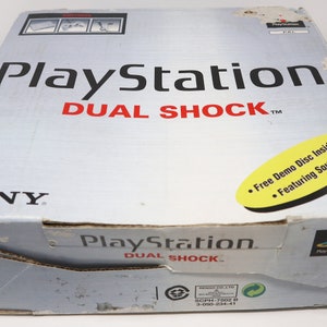 Vintage 1998 90s Sony Playstation 1 PS1 Dual Shock Pal Console Boxed SCPH-7502 Fully Working, Controller 4 Mixed Games Lot Bundle image 5