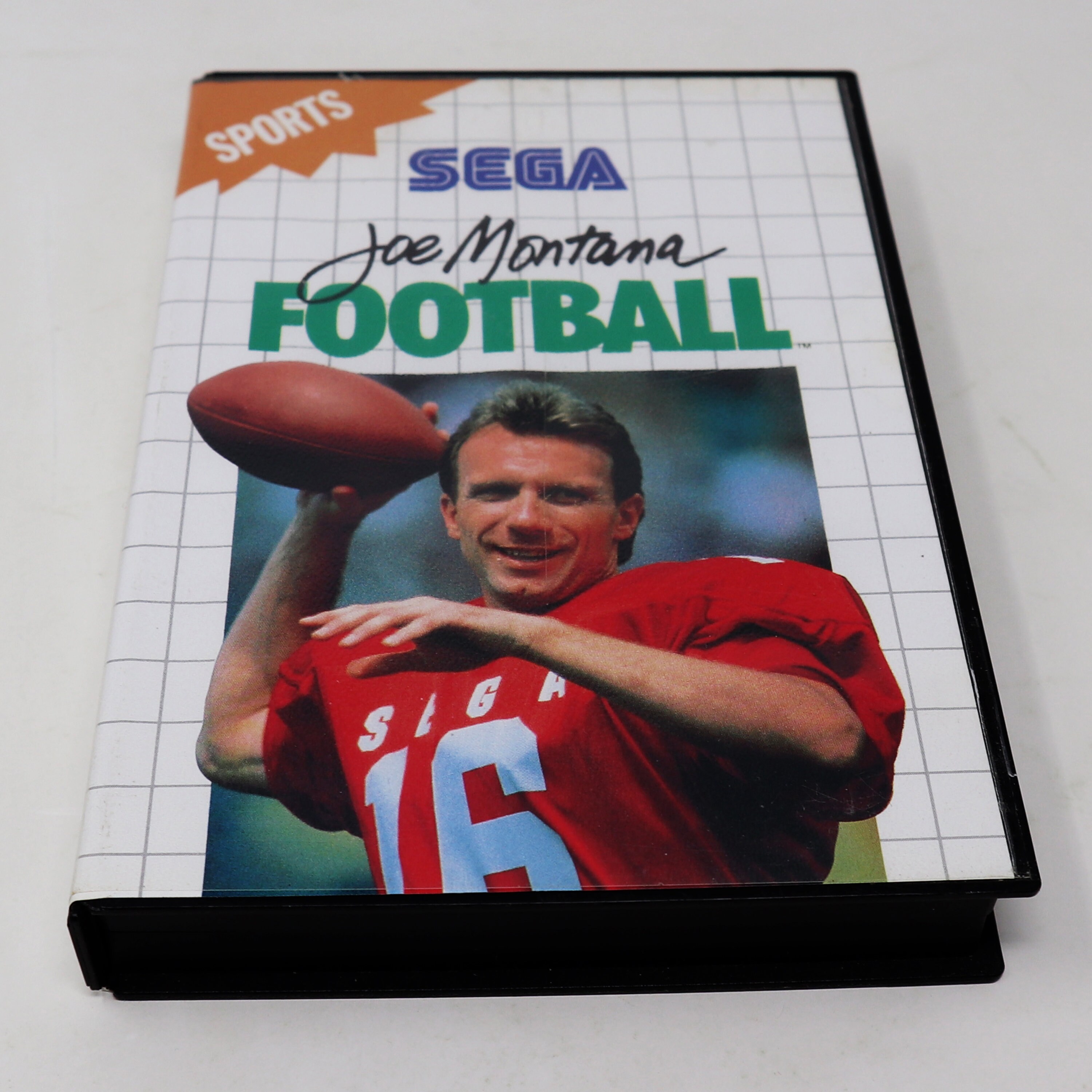 Jeu Sega Master System - Joe Montana Football - Cartouche D'occasion - Bon état