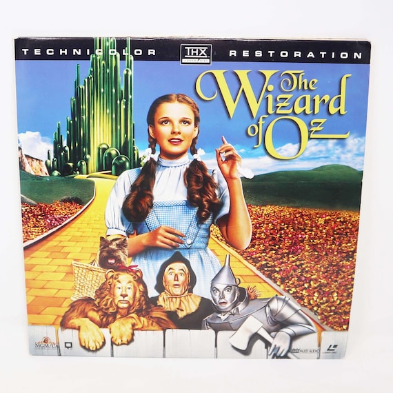 Vintage 1996 90s MGM Home Video the Wizard of Oz Laser Disc