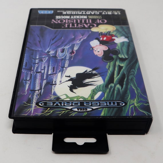 Vintage 1990 90s Sega Mega Drive Megadrive Walt Disney Castle of