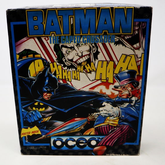 Vintage 1988 80s Amstrad CPC 464 / 664 / 6128 Batman the Caped