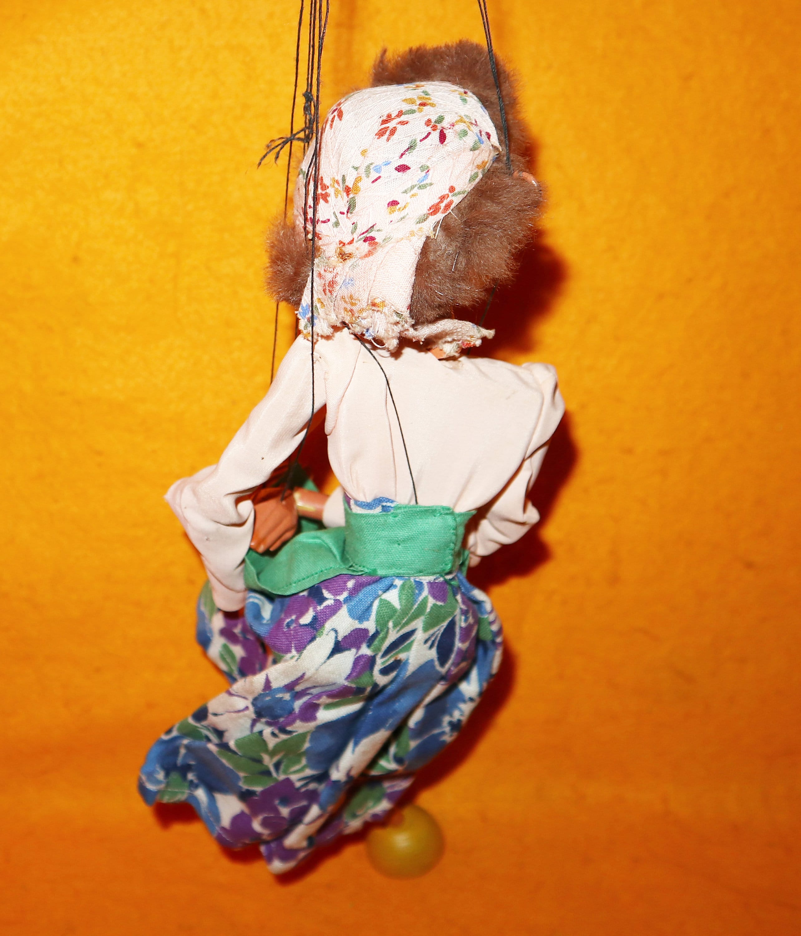 Vintage Pelham Puppets Gypsy Girl LS Hand Made Simple Etsy UK