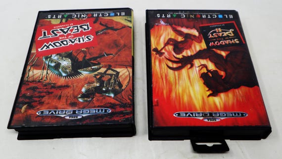 Vintage 1990 1991 1992 90s Sega Genesis Mega Drive Megadrive