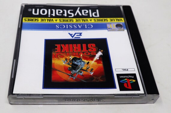 Jeu PS1 Soviet Strike Complet FR – Bon état, Pour PlayStation 1