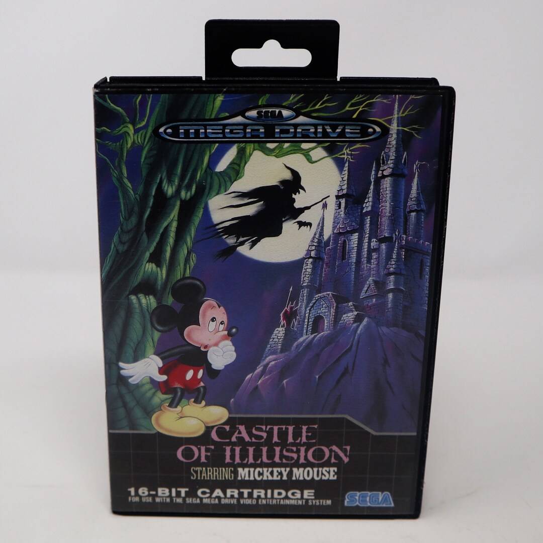 Vintage 1990 90s Sega Mega Drive Megadrive Walt Disney