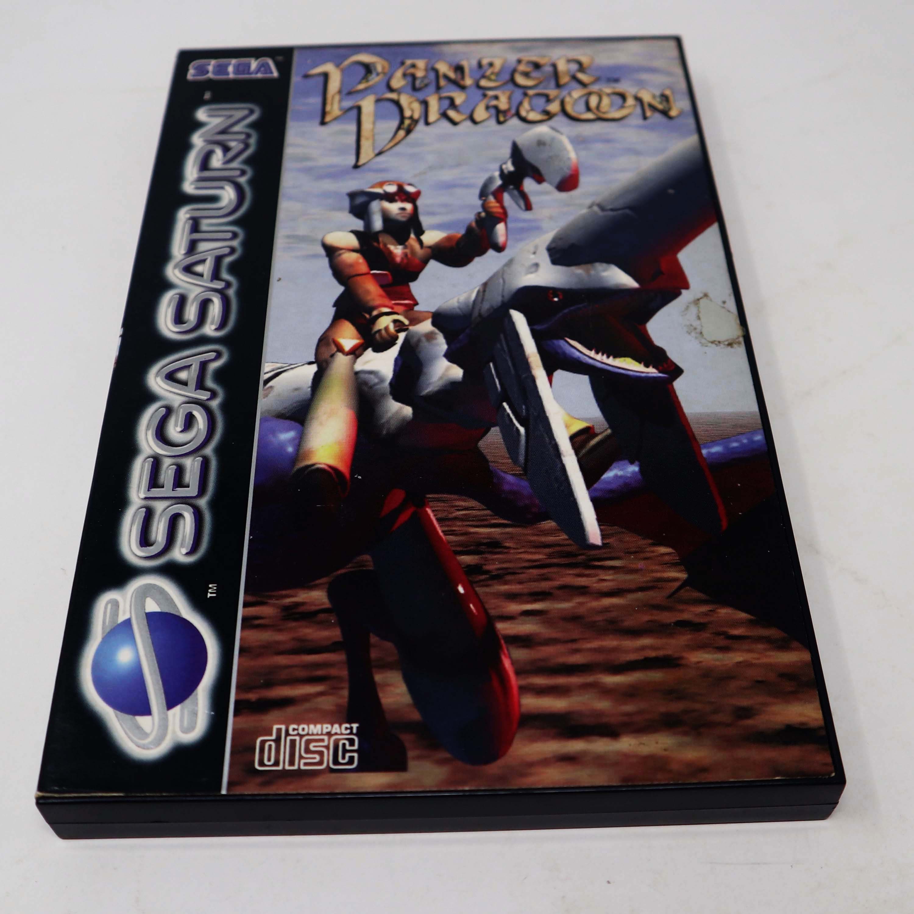 Vintage 1995 90s Sega Saturn Panzer Dragoon Video Game Pal