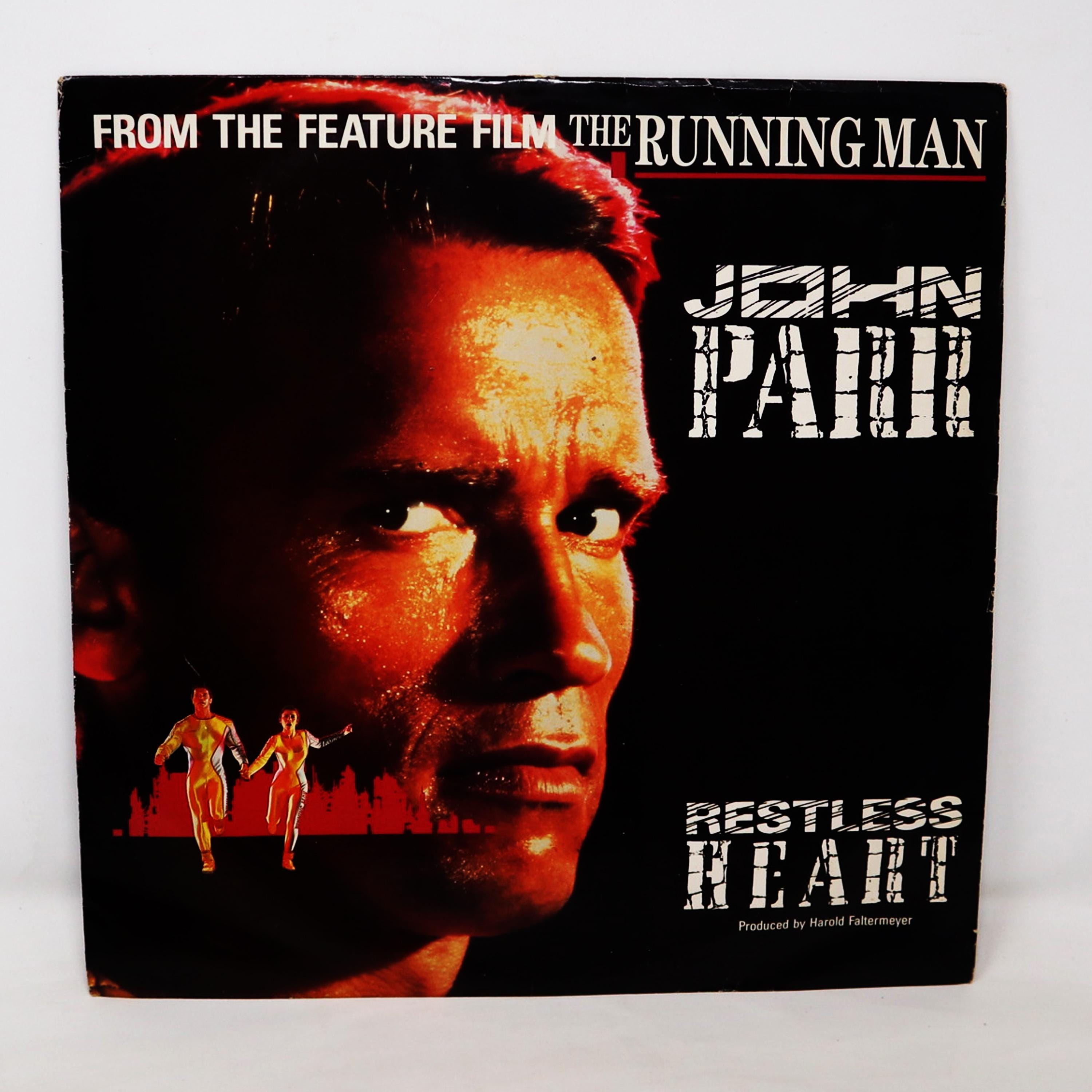Vintage 1988 80s Trax Records John Parr - Restless Heart 12