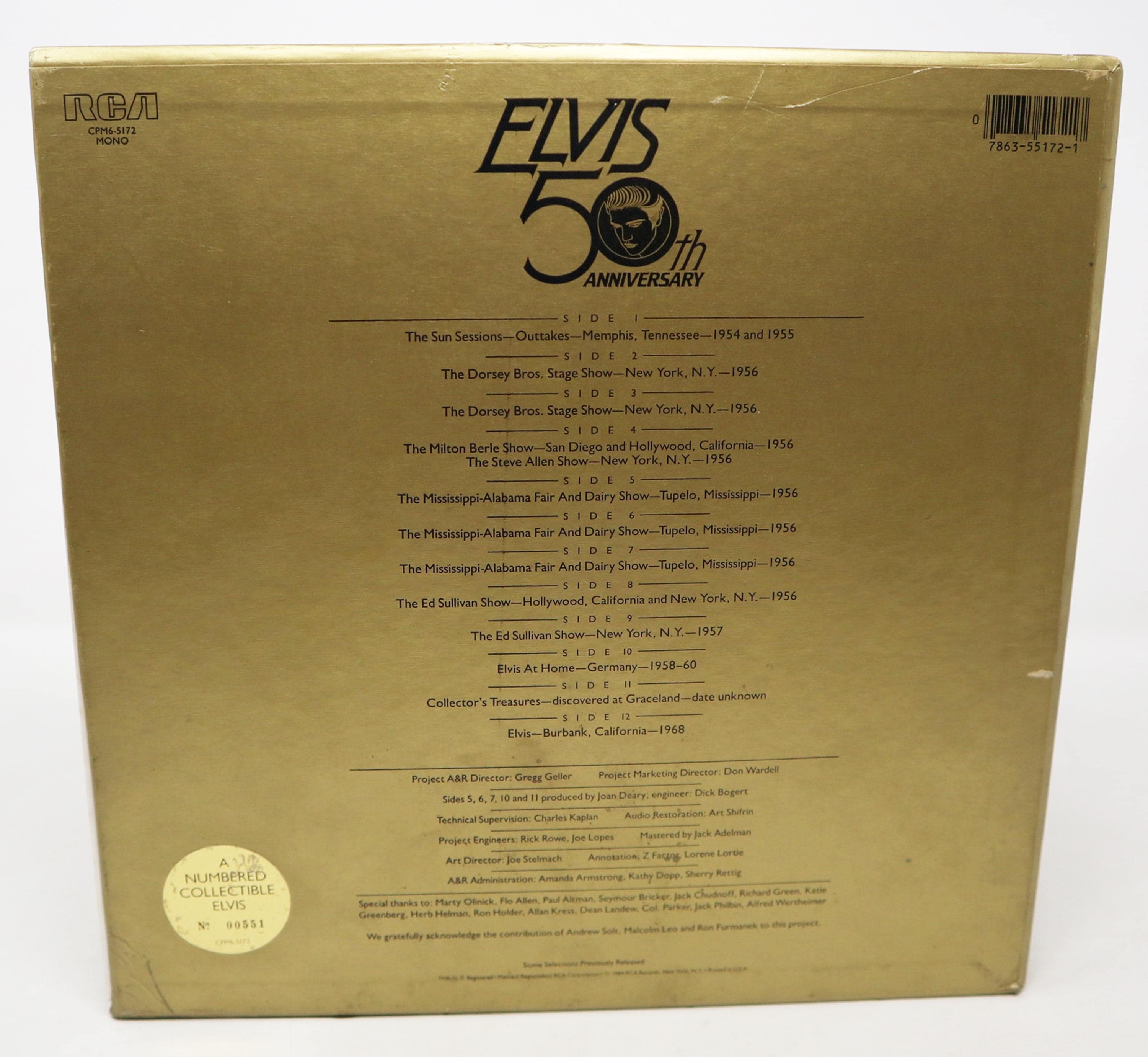 Vintage 1984 RCA Elvis Presley A Golden Celebration 50th 