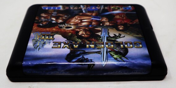 Vintage 1990s 90s Sega Mega Drive Megadrive Golden Axe III 3 16