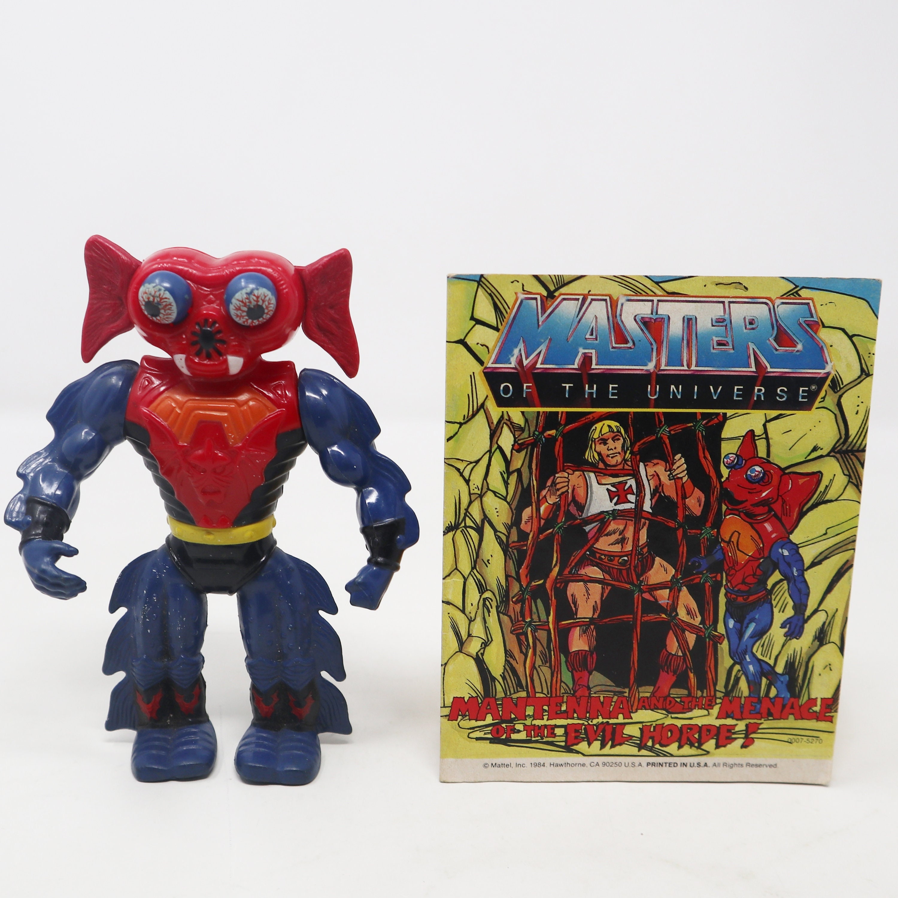 Vintage 1984 80s He-man MOTU Masters of the Universe Original 