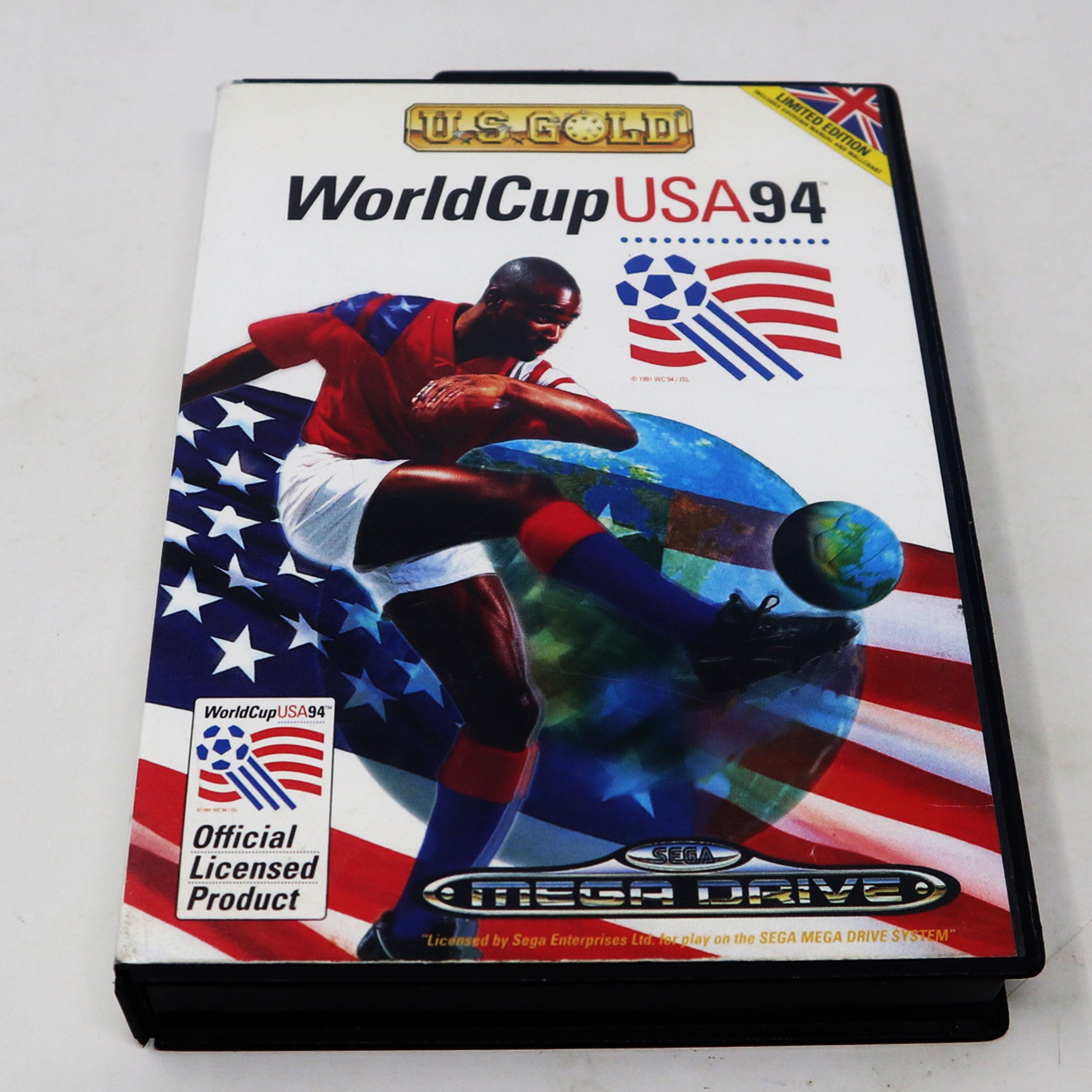 Vintage 1994 90s Sega Mega Drive Megadrive World Cup USA 94