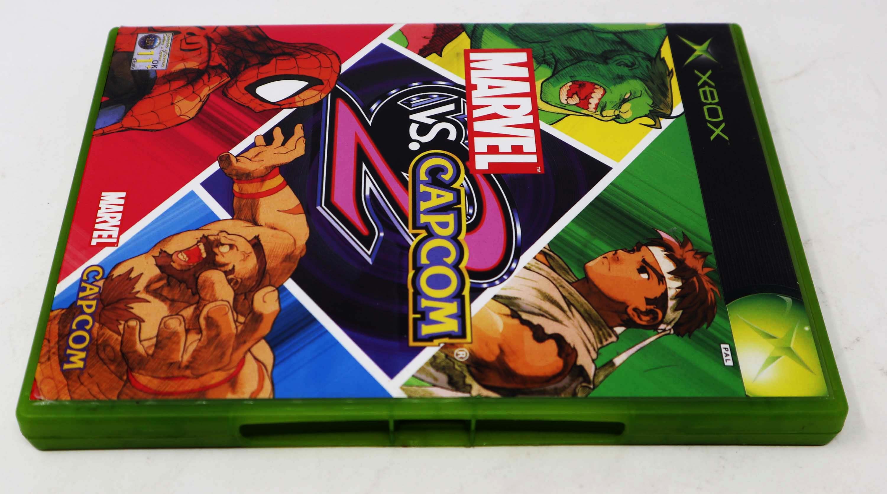 Vintage 2002 Microsoft Xbox X-box Marvel Vs. Capcom 2 Arcade