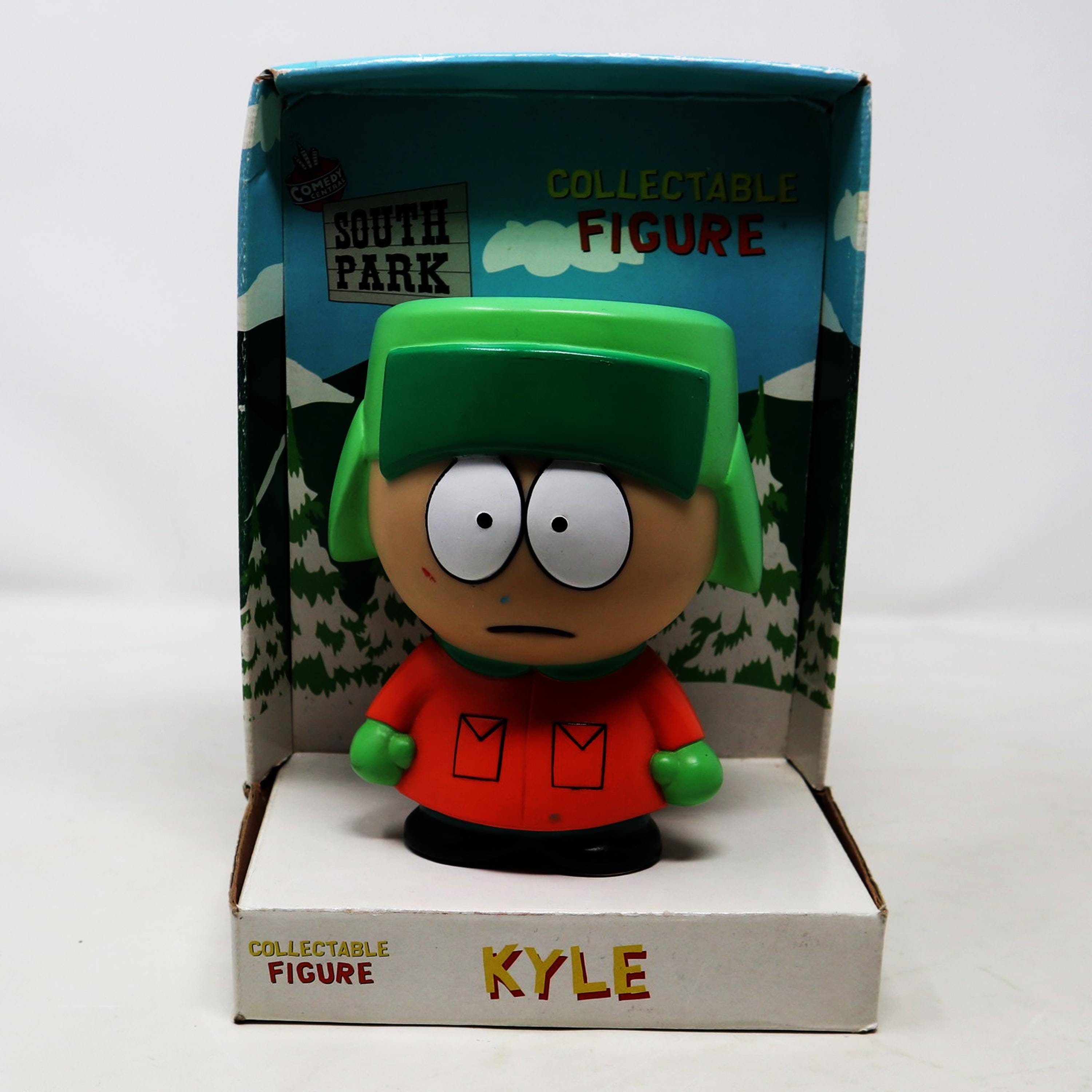 Vintage 1998 90s Comedy Central South Park Collectable Figure Kyle