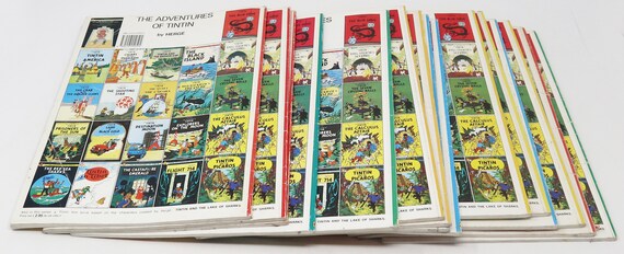 Vintage 1980s? Casterman Herge - the Adventures of Tintin Comic