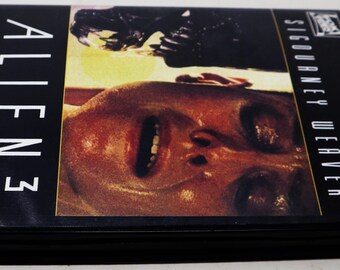 Vintage 1992 90s FOX Alien 3 VHS Video Home System Tape Rare Big