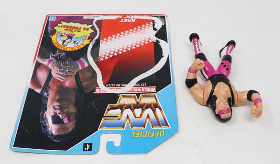 Vintage 1992 90s Hasbro WWF Wrestling Series 4 Bret Vintage 1992 90s Hasbro WWF Wrestling Series 4 Bret