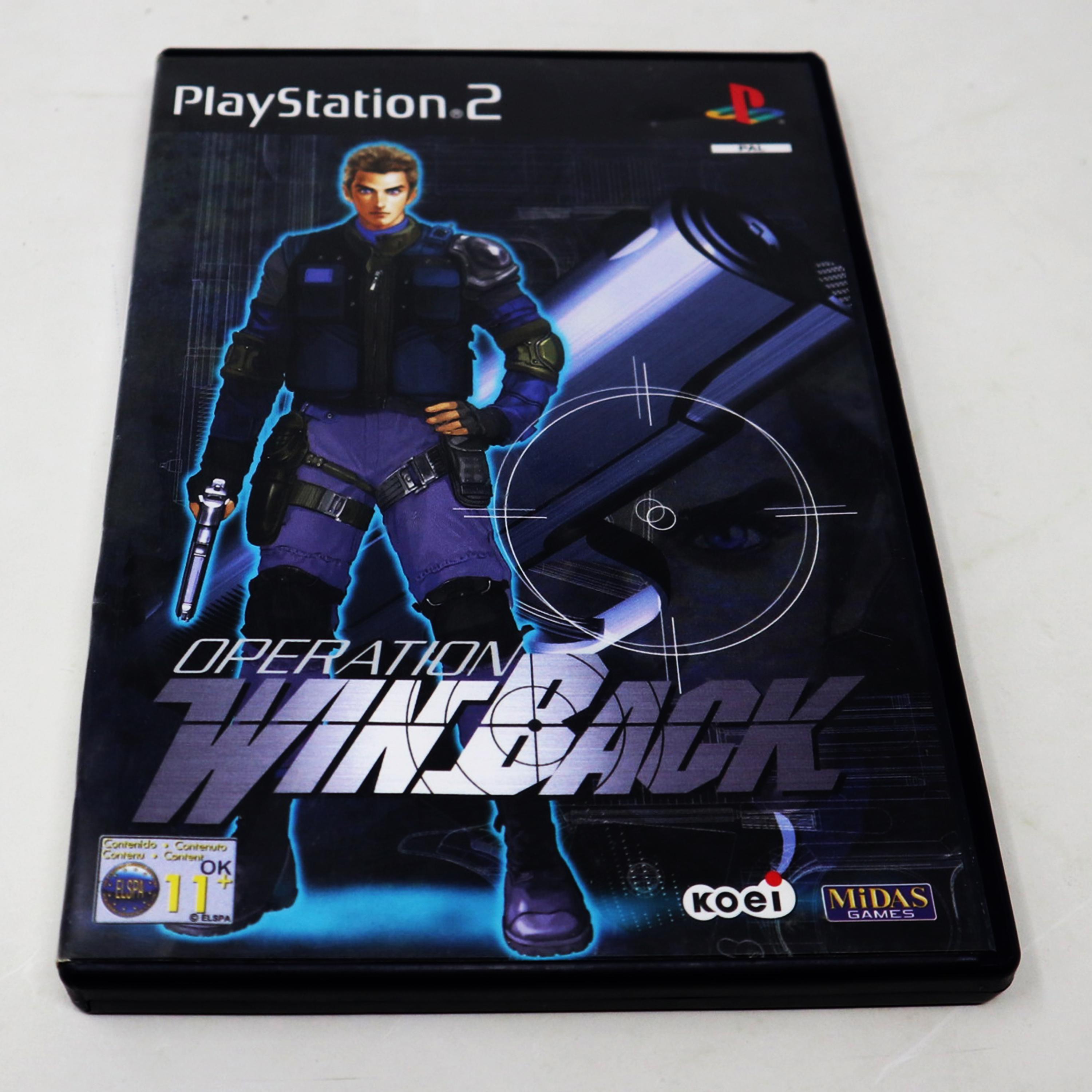 Vintage 2000 Sony Playstation 2 PS2 Operation Winback Video Game PAL 1 ...