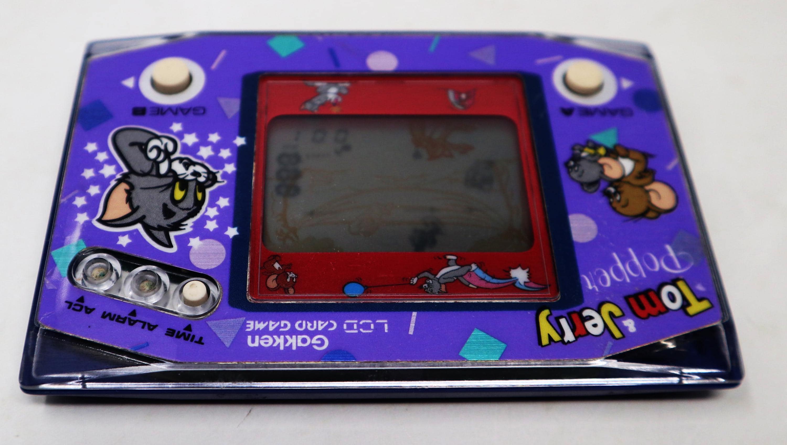 Vintage 1983 80s Gakken Tom & Jerry Popper Electronic Handheld LCD