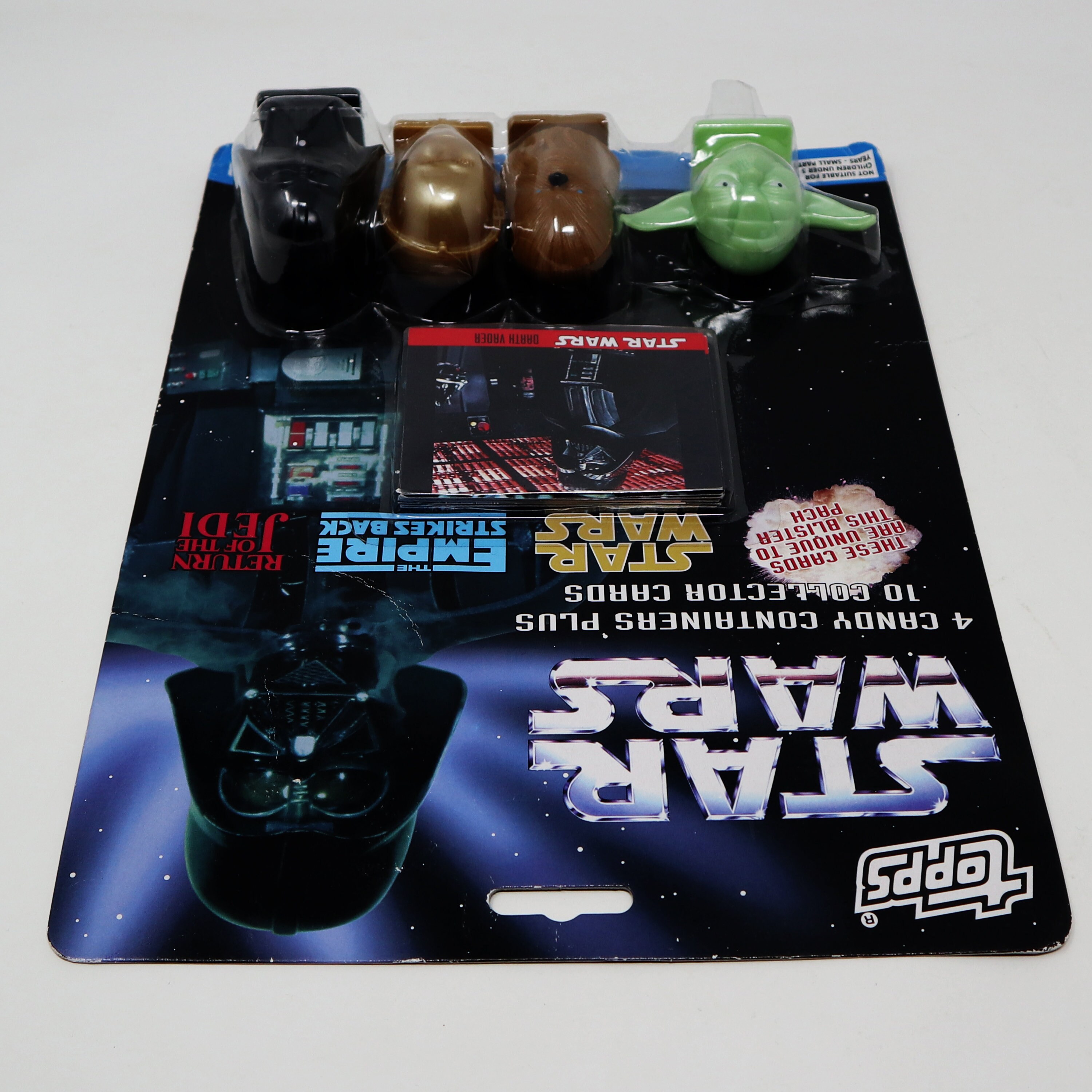 Vintage 1995 90s Topps Star Wars 4 Candy Containers Plus 10