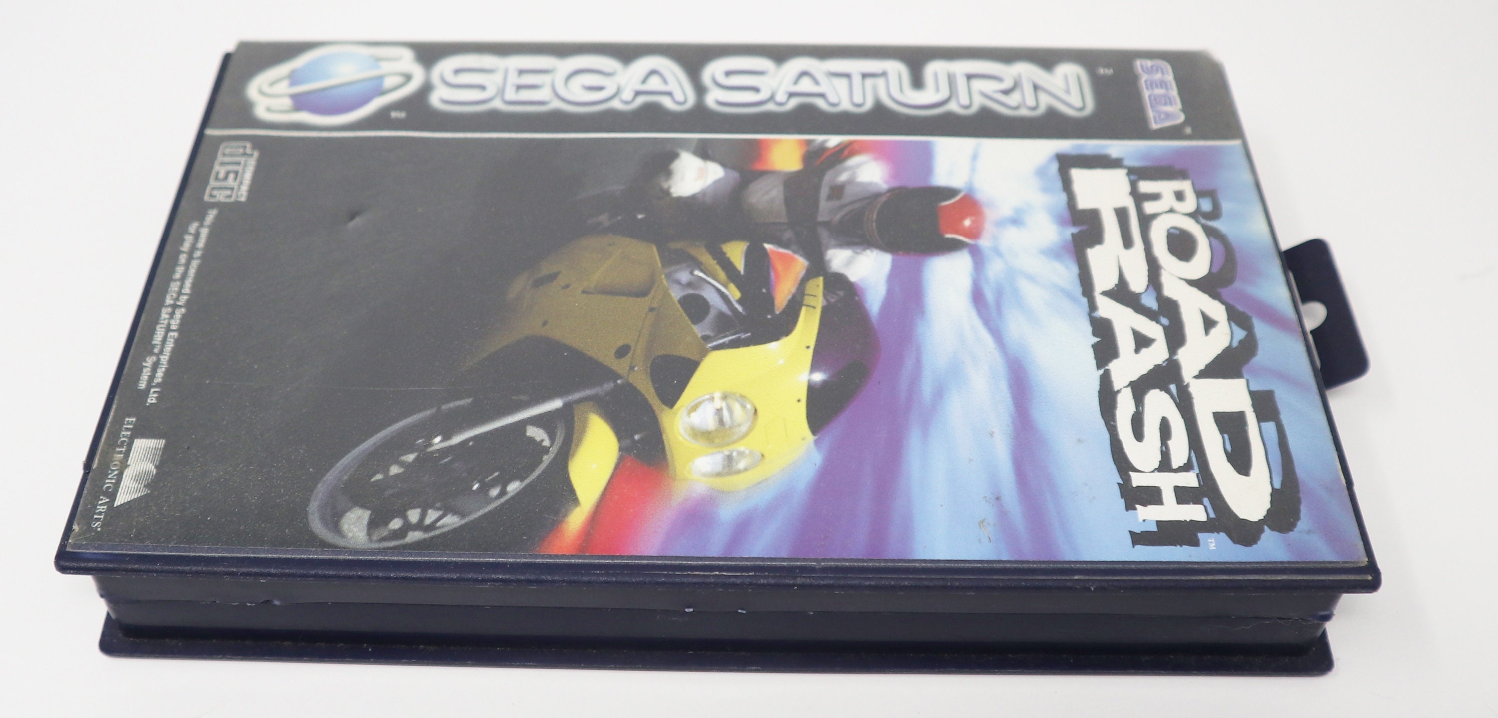 Street Fighter Collection Saturn Road Rash – Jeu SEGA Saturn Complet PAL – Version EUR – Bon état Avec Boîtier Et Notice Jeux Sega