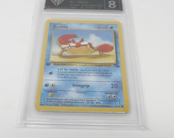krabby pokemon card value 51/62 Pokemon - Krabby (51) - Fossil