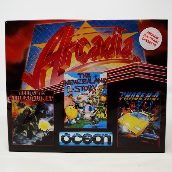 Buy Vintage Sinclair ZX Spectrum Ocean Arcadia Cassette Tape Video