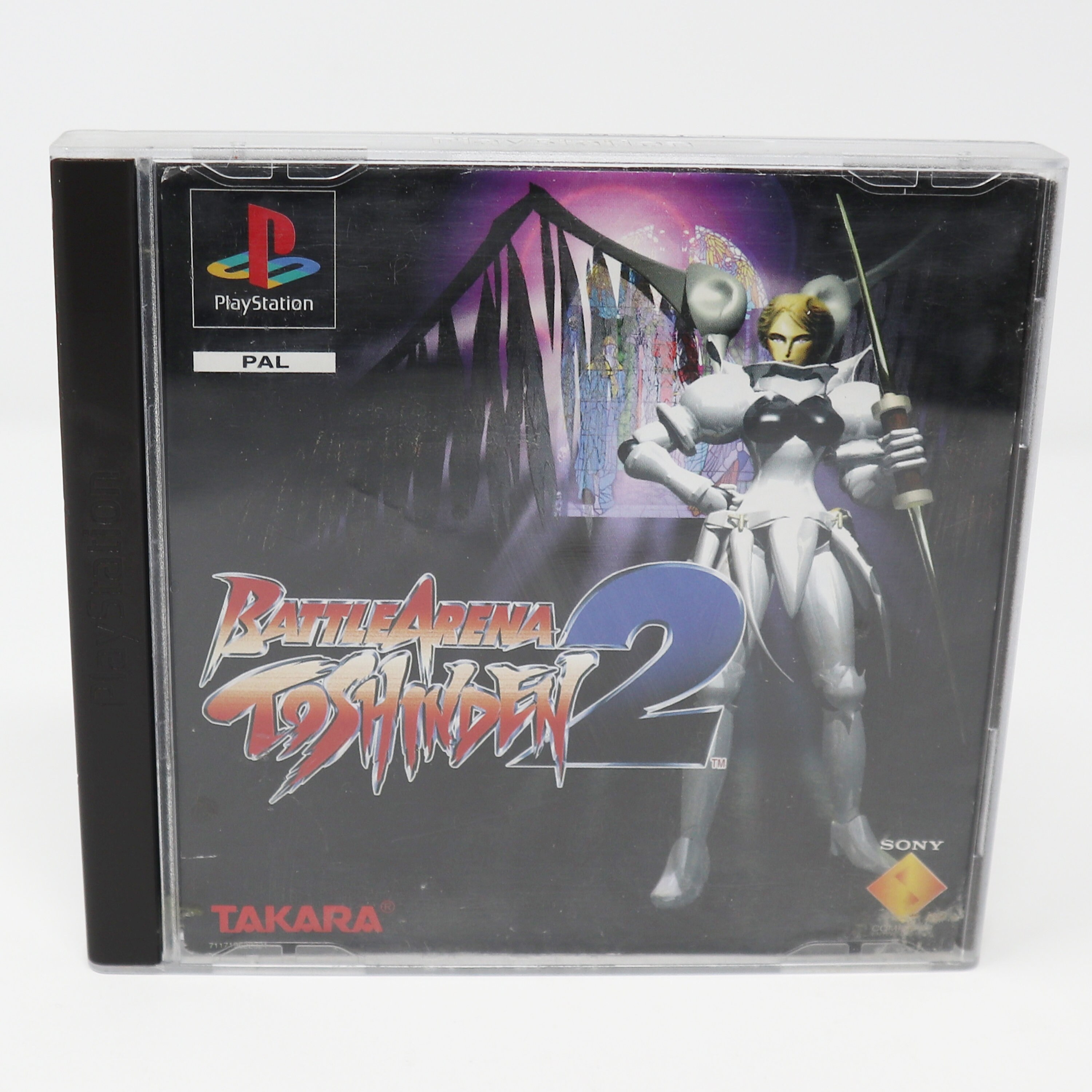Vintage 1996 90s Playstation 1 PS1 Takara Battle Arena Toshinden 2