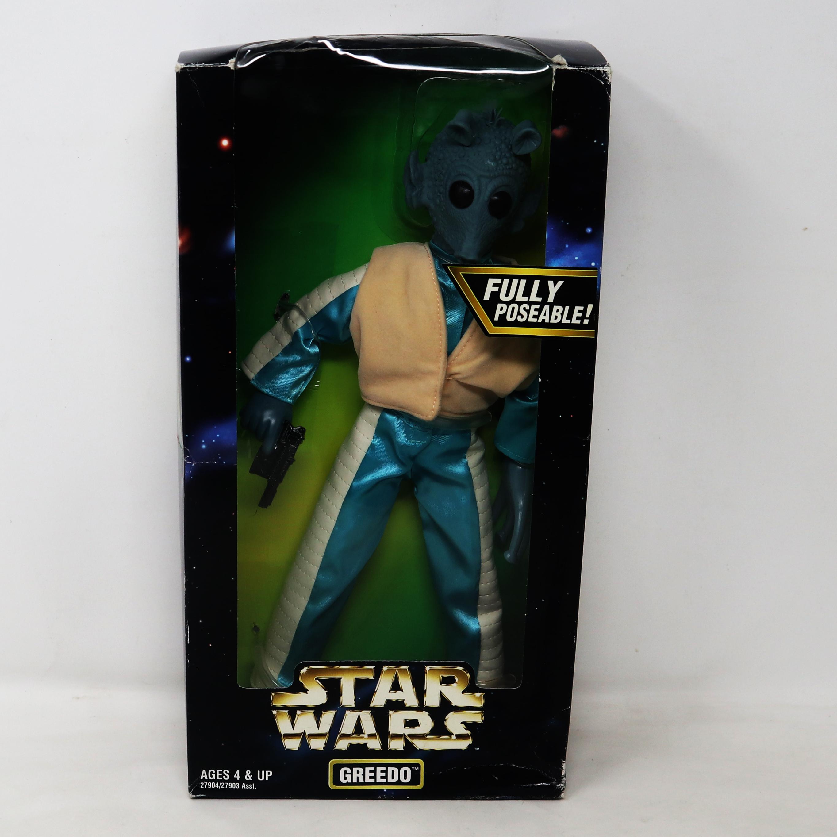Vintage 1997 90s Hasbro Kenner Star Wars Collector Series Greedo