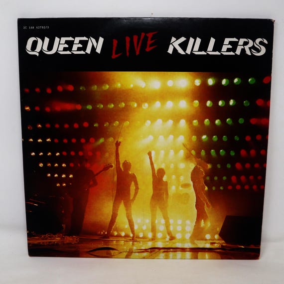 Vintage 1979 70s EMI Records Queen - Live Killers 12