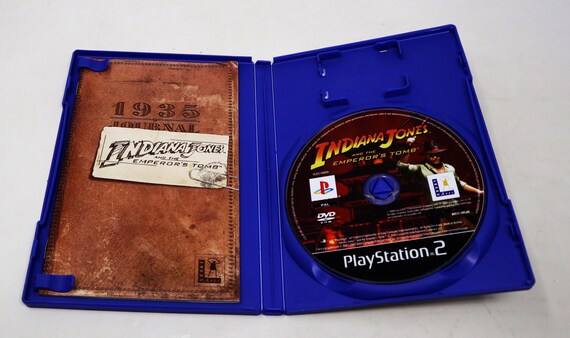 Indiana Jones Et Le Tombeau De L’Empereur - PS2 - PAL - Complet Avec Manuel