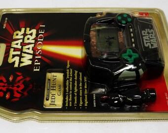 Vintage 1999 90s Tiger Electronic Star Wars Episode I Jedi Hunt 3D