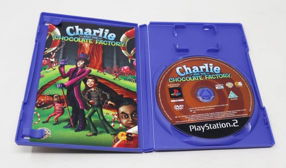Vintage 2005 Sony Playstation 2 PS2 Charlie and the Chocolate