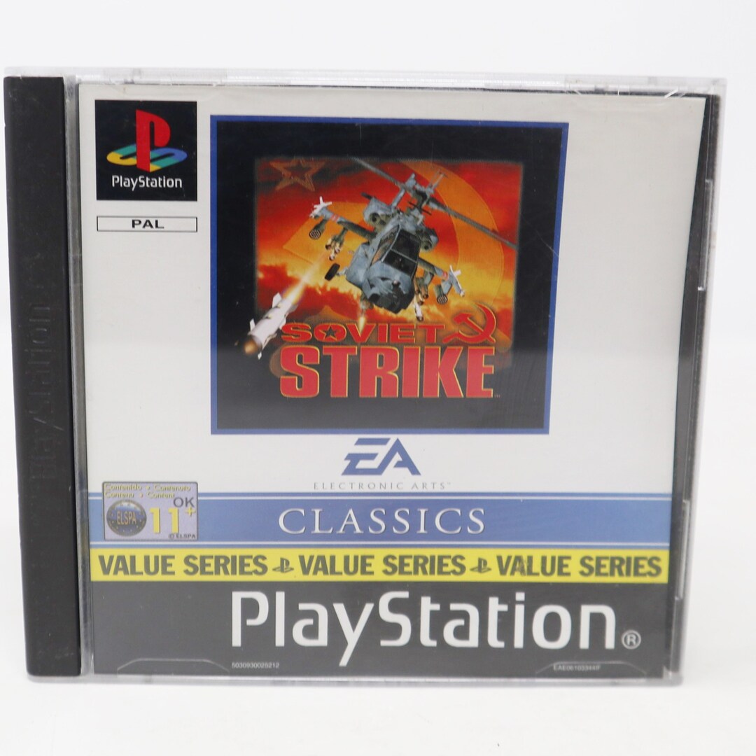 Jeu PS1 Soviet Strike Classics Platinum