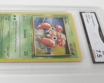 first edition paras pokemon card Parasect main image 1