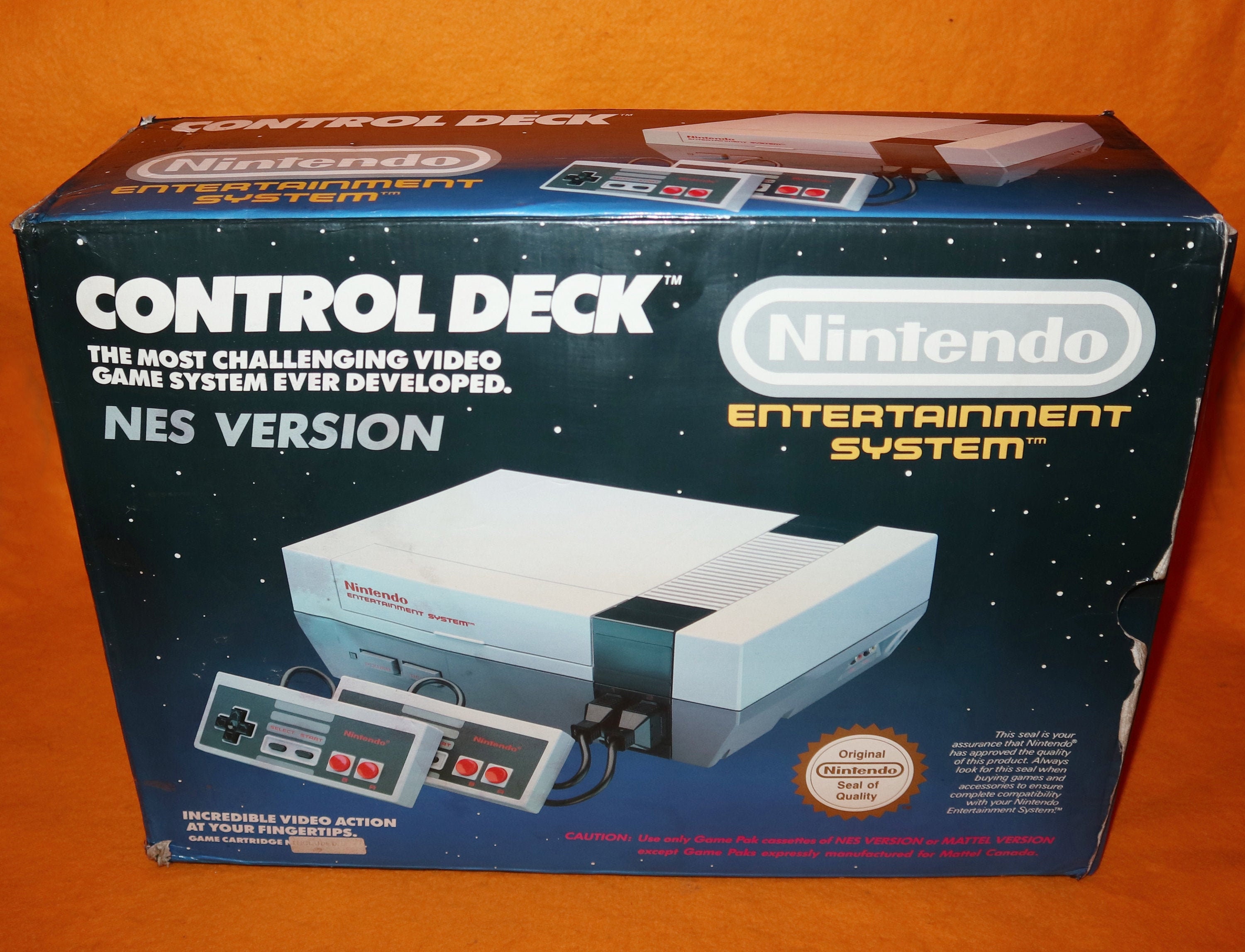 tigger Bare gør Microbe Vintage 1985 Nintendo NES Entertainment System Control Deck - Etsy