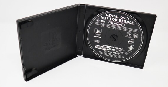 Vintage 1998 90s Playstation 1 PS1 NFL Xtreme Video Game Pal 1-2