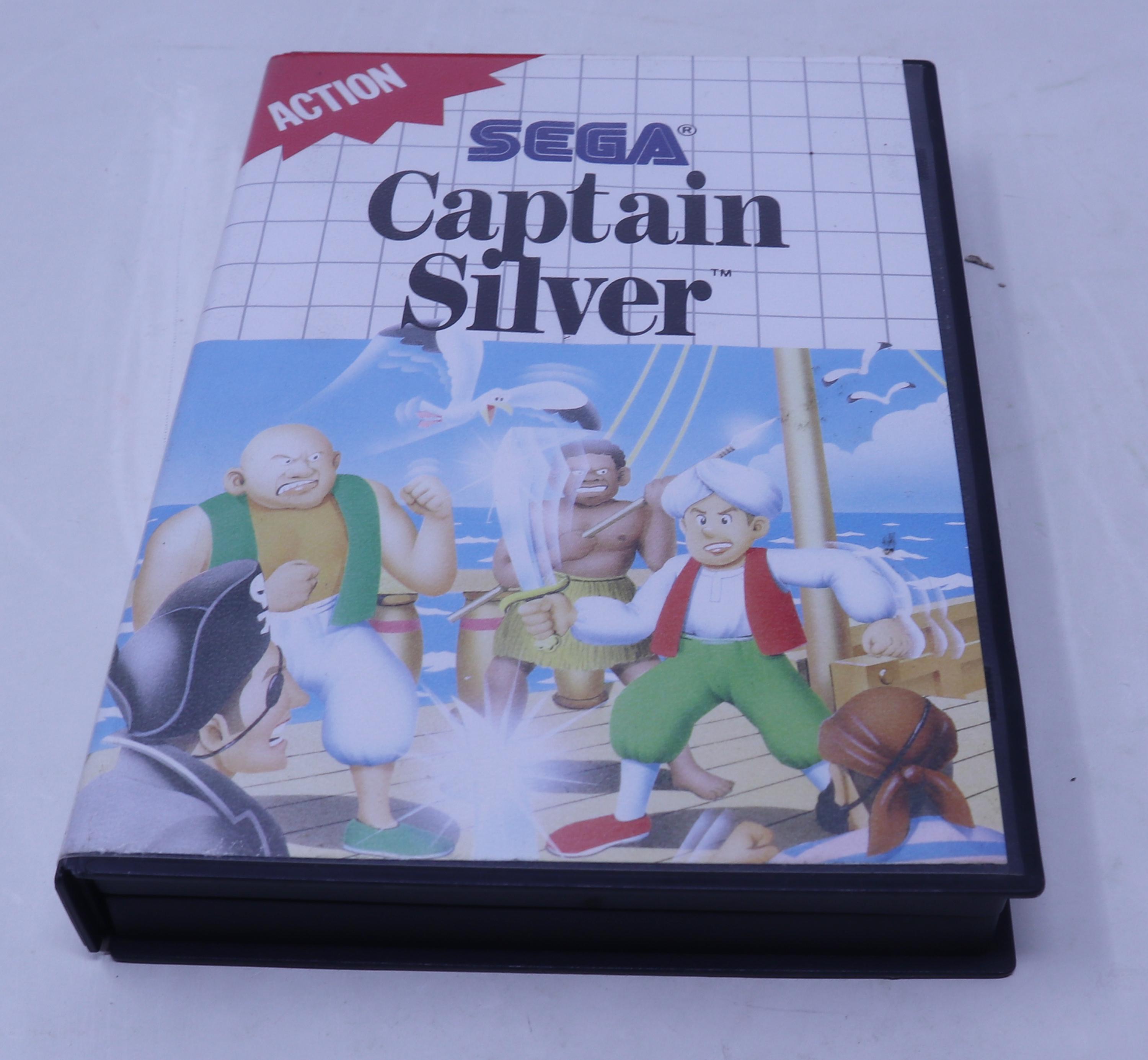 Captain Silver Sur Sega Master System - Cartouche PAL - Japon