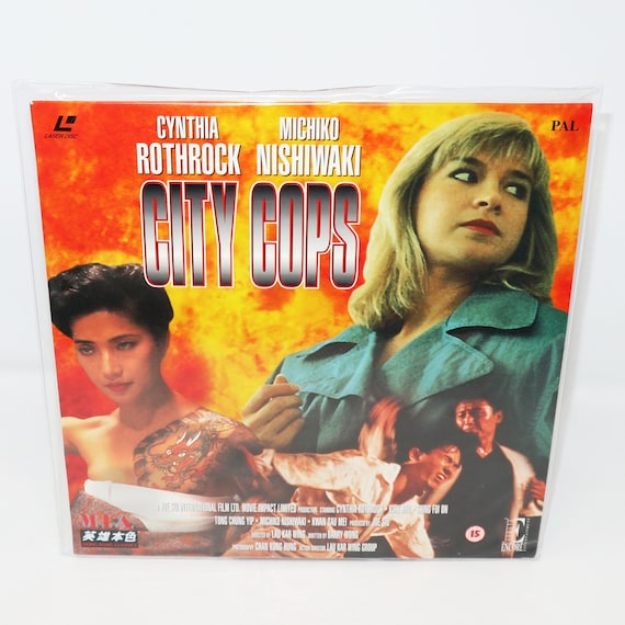 Cinematheque/ラッツィア/ポスター Vintage 1990s Encore Entertainment City Cops Laser Disc