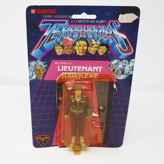 Vintage 1983 80s Bandai Terrahawks No. 988724 Lieutenant