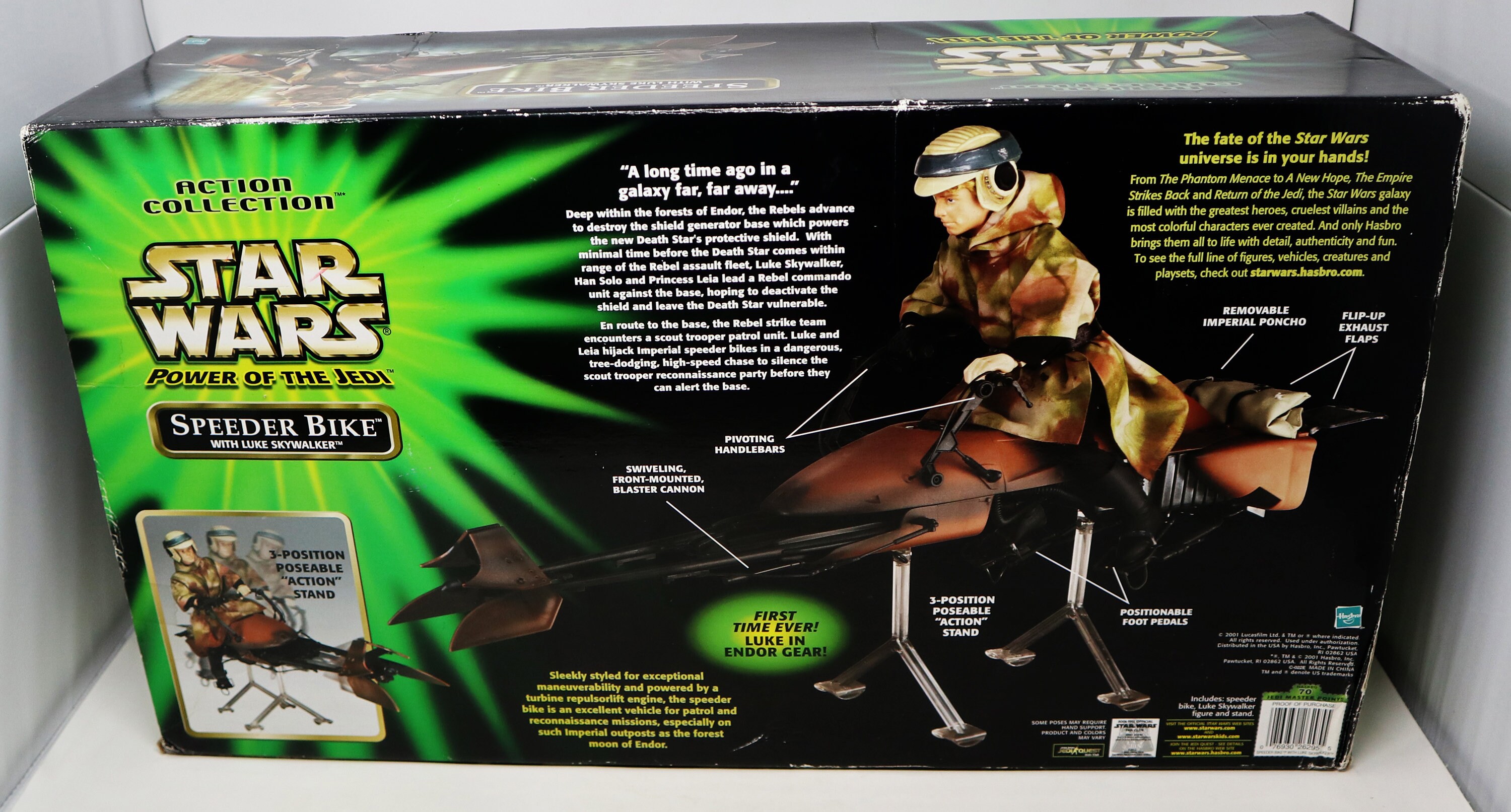 Vintage 2001 Hasbro Star Wars Power of the Jedi Action Collection