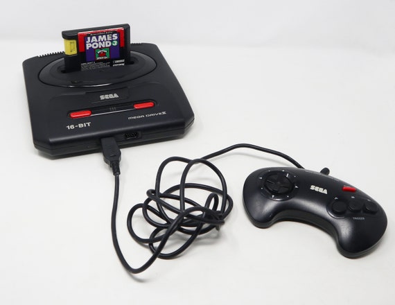 Vintage Sega Mega Drive Megadrive II 2 16-bit Console MK-1631-50