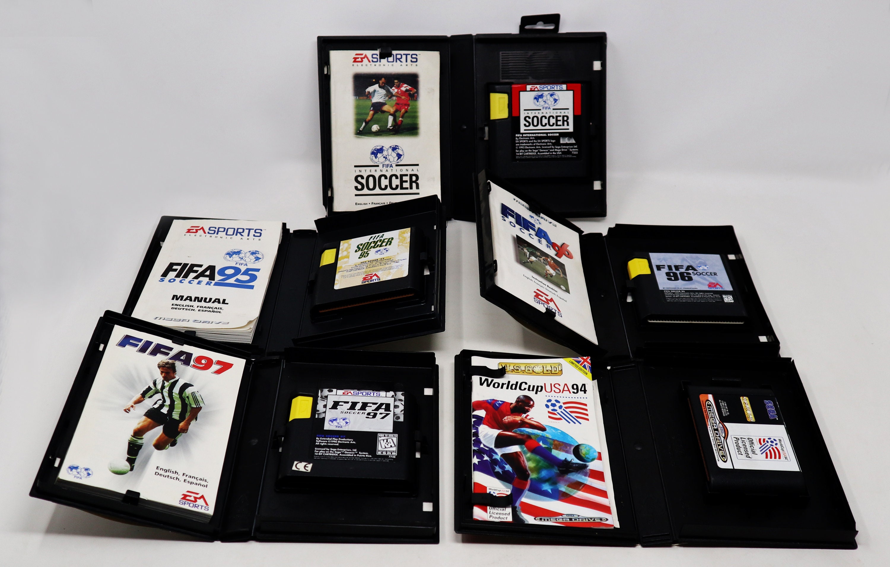 dh2091 World Cup Soccer BOXED Mega Drive Genesis Japan –