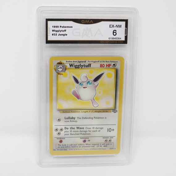 1999 wigglytuff pokemon card Pokémon Card Wigglytuff #40 TV Animation Blue Logo 1st Print ENG L0152 –  AGS Collectibles main image 1