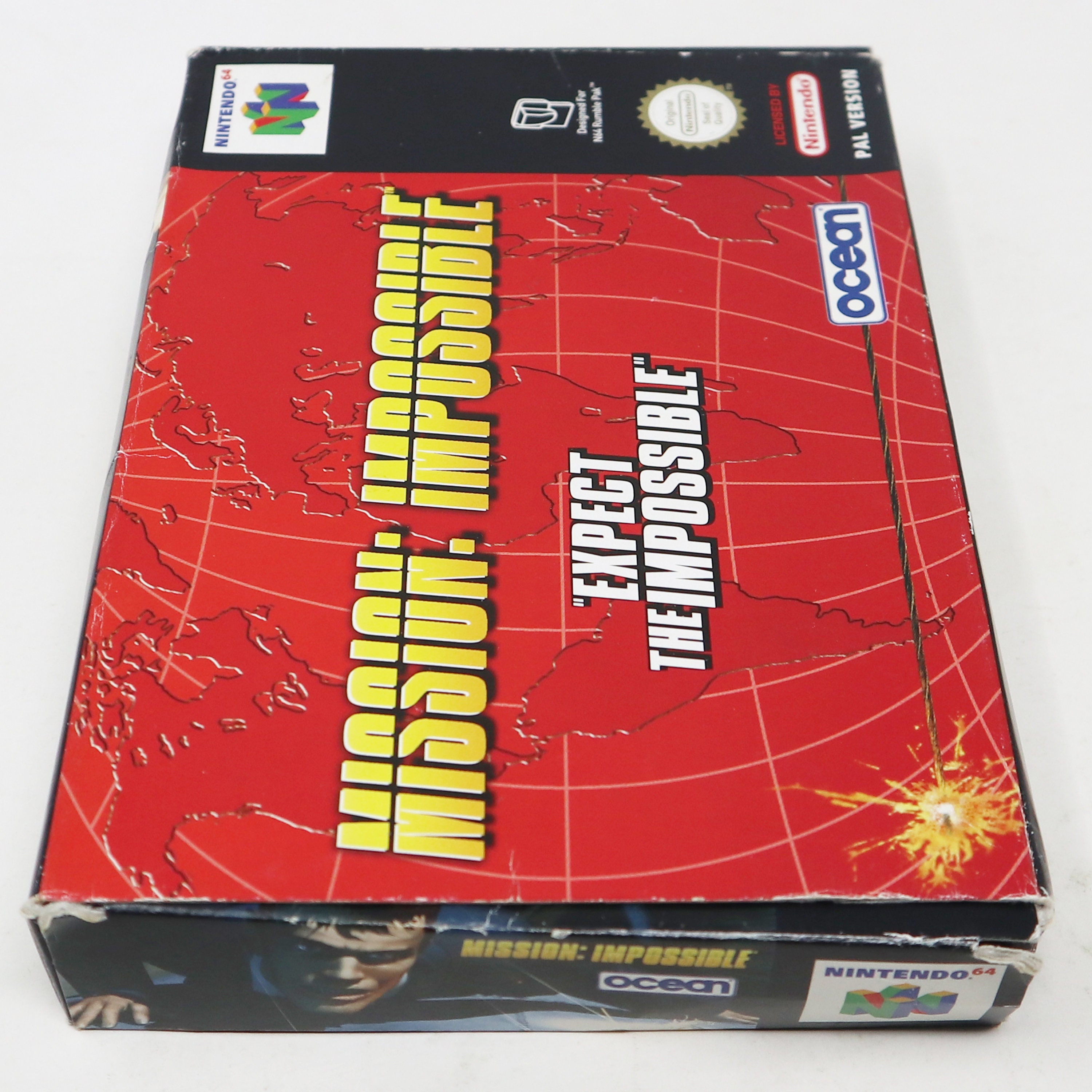 Vintage 1998 90s Nintendo 64 N64 Mission Impossible Video