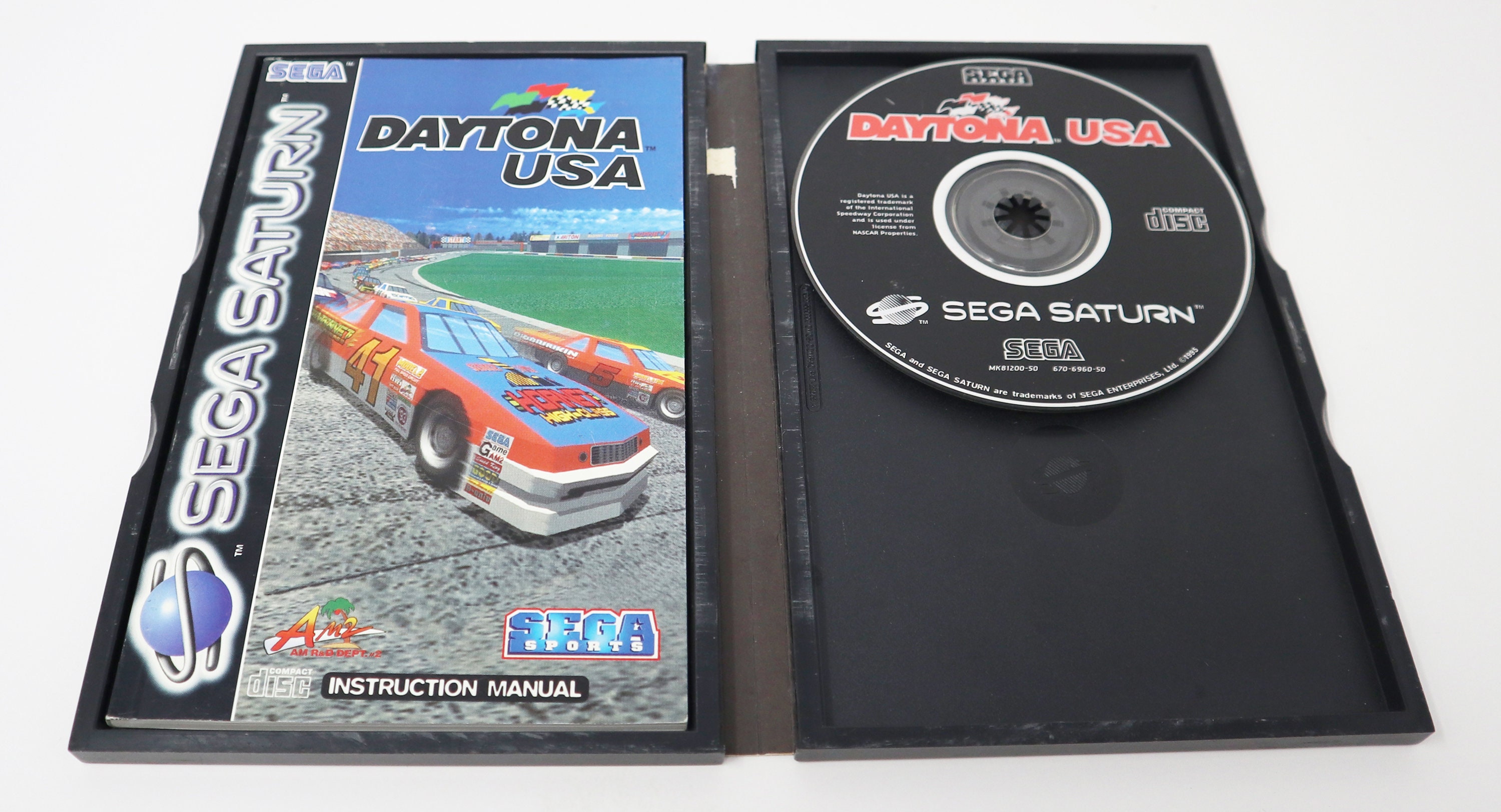 Sega Daytona USA Daytona USA Arcade Sega Saturn Premium Poster