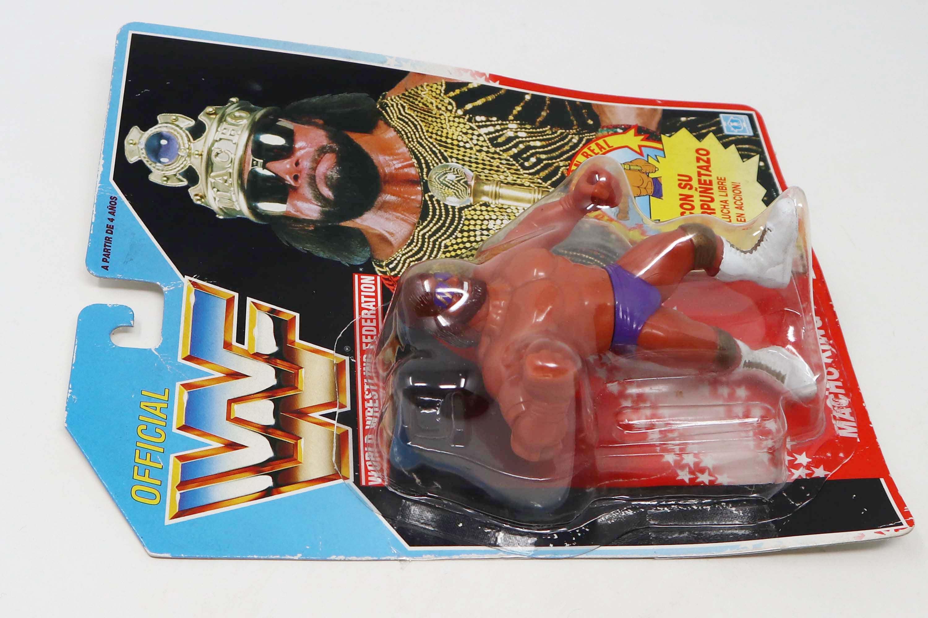 Vintage 1991 90s Hasbro WWF Wrestling Series 3 macho Man Randy
