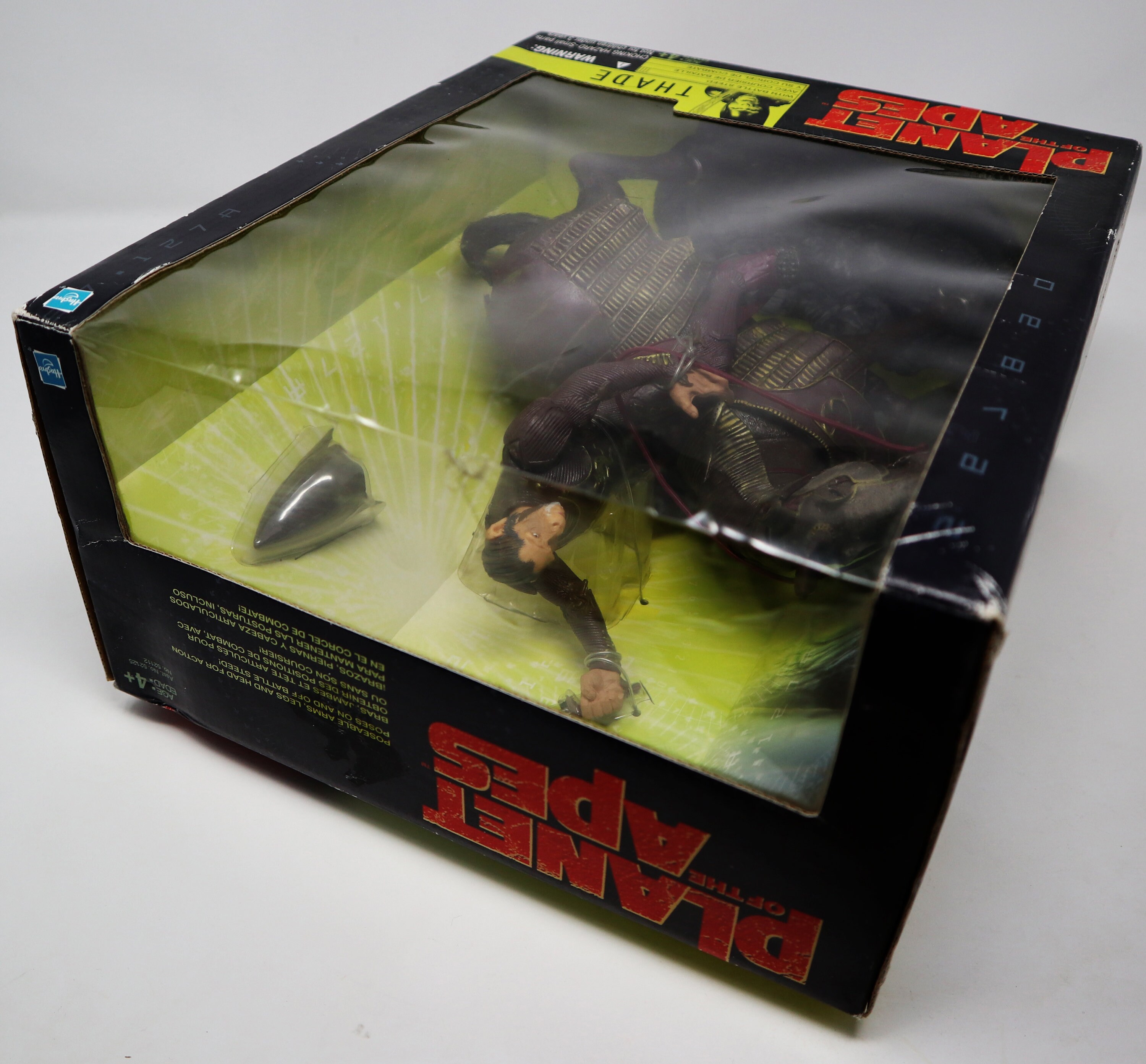 Vintage 2001 Hasbro Planet of the Apes Thade Poseable Action