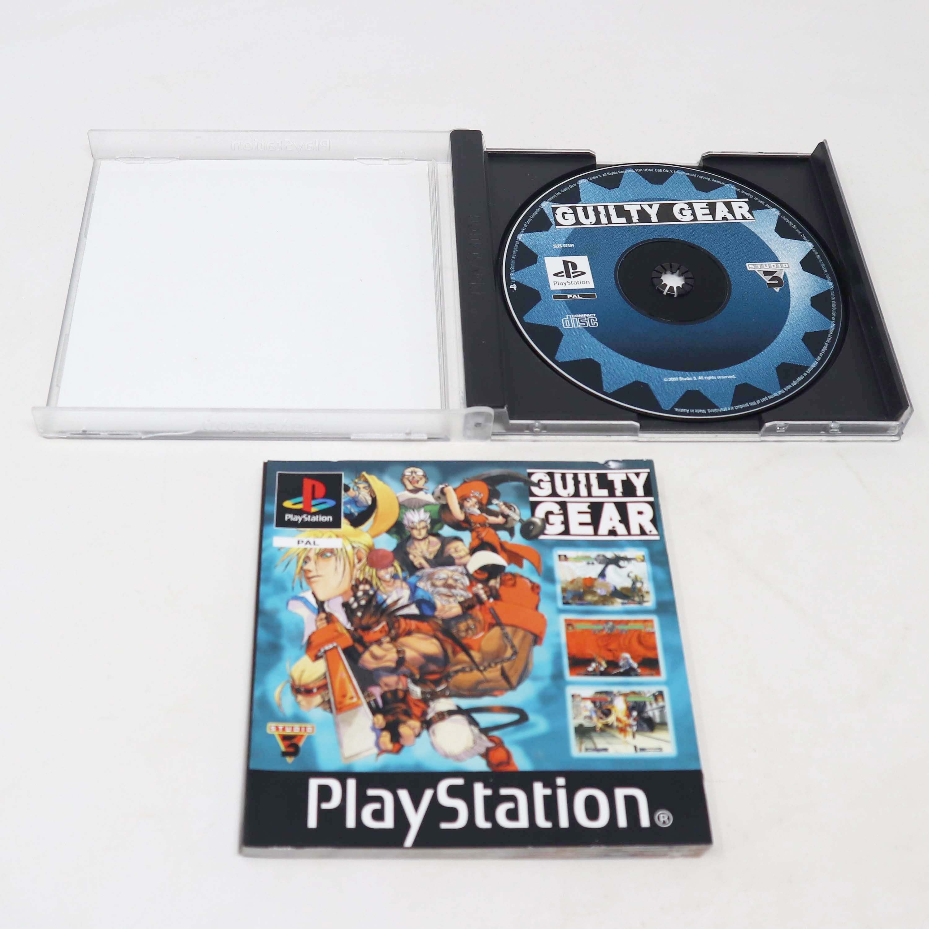 Vintage 2000 Playstation 1 PS1 Guilty Gear Video Game Pal